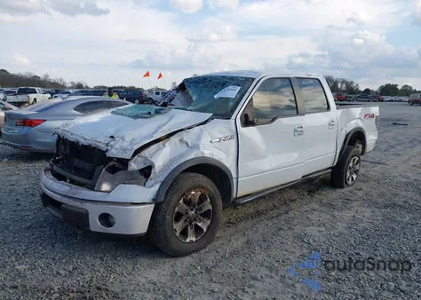 2014 Ford F-150 Fx4 из США, поврежденный, VIN 1FTFW1EF5EKE55126